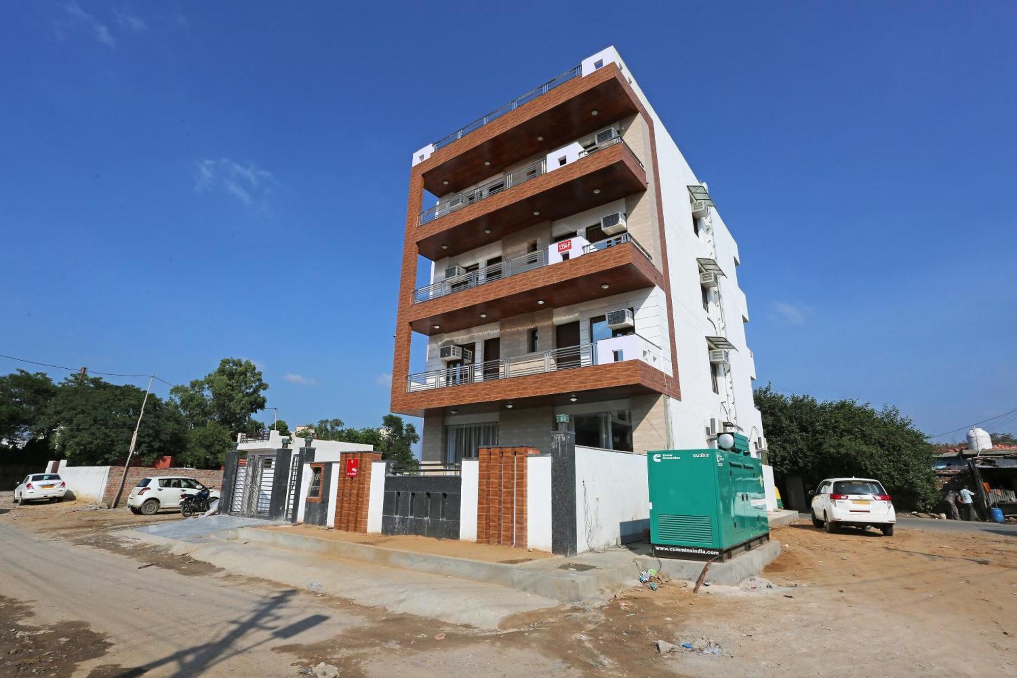 Hotel O Green Residency Near Appu Ghar Gurgaon Exteriör bild